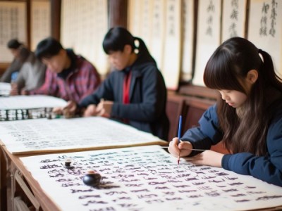 三人行书画艺术学校，弘扬硬笔书法，塑造学子文化素养