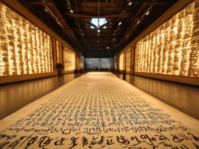 甲骨文书法名家荟萃，传统与创新艺术珍品展示
