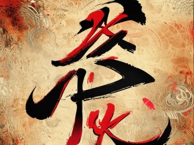 融合古今，动态背景图中的书法艺术韵味与时代风采