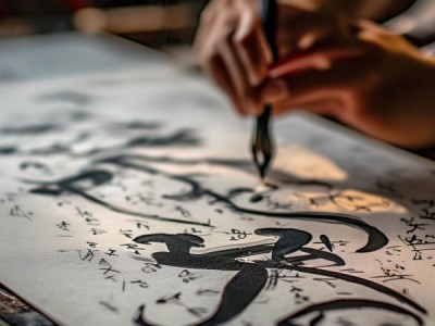 墨舞风华，毛笔行书两个字书法作品赏析之旅