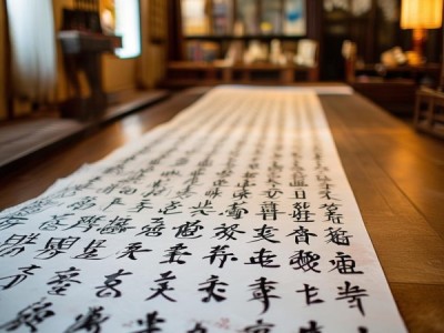 盈室长卷，一家生活点滴的书法艺术记录