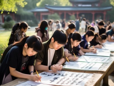 一年级书法展映校园生活新篇章