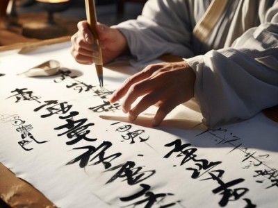 墨舞风华，领略书法之美的8字行书佳作