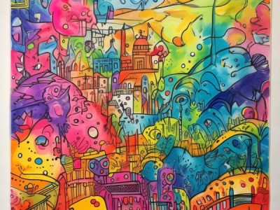 童真创意汇，四年级学生硬笔书画展风采