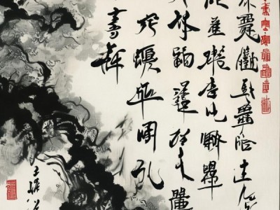 墨舞风华，抱一行书书法作品的艺术之美