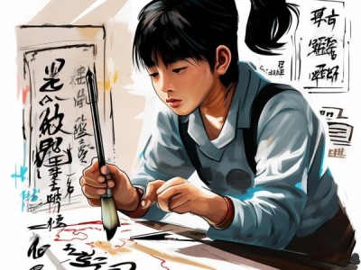 硬笔书法新篇章，小学生动态图中的传统与创新之旅