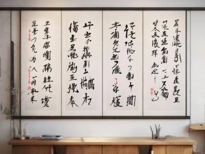 飘逸韵味，六格四行书法艺术赏析