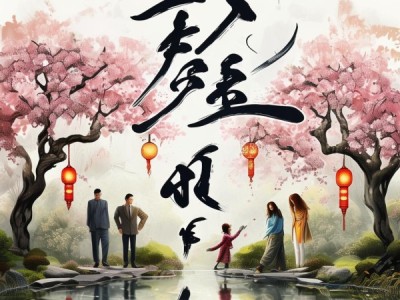 和谐家园，书法动态图中的生活哲学与美学共鸣
