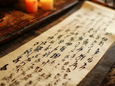 书法艺术中的盈怀浪漫，情书三行情赏析