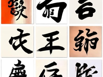 九宫格书法动态盛宴，领略书法艺术的动态魅力