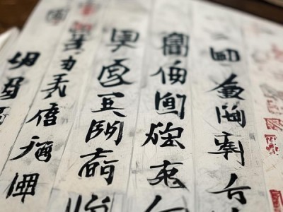 五列十行书法佳作赏析，感受书法艺术的独特韵味
