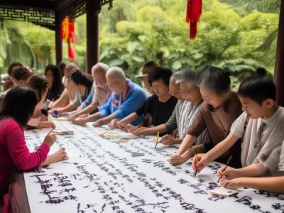 墨香校园，二年级学子书法映照校园生活