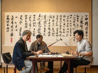 论语智慧·笔尖流淌，三人行书法艺术赏析