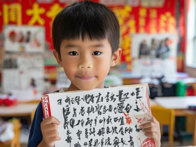 翰墨庆国庆，一年级学生硬笔书画展风采