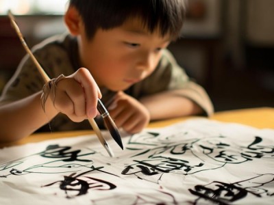 墨香润童年，六年级学生书法艺术展