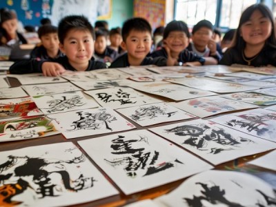 一年级下册硬笔书画，开启孩子艺术启蒙之旅