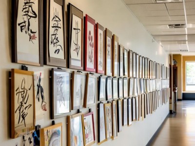 童心绘校园——二年级硬笔书画作品展览风采