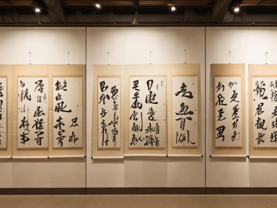 穿越时空的书法韵味，三列十行作品赏析