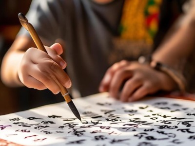 三年级学子行书风采，书法艺术之旅赏析