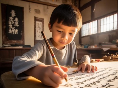 三年级小学生的书法奇遇记