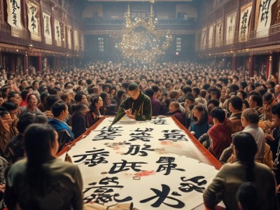 抖音书法大师领衔，万人空巷追捧！书法艺术新风向揭秘