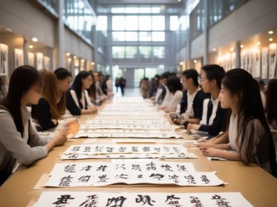 翰墨飘香校园行——我校书法作品展览掠影