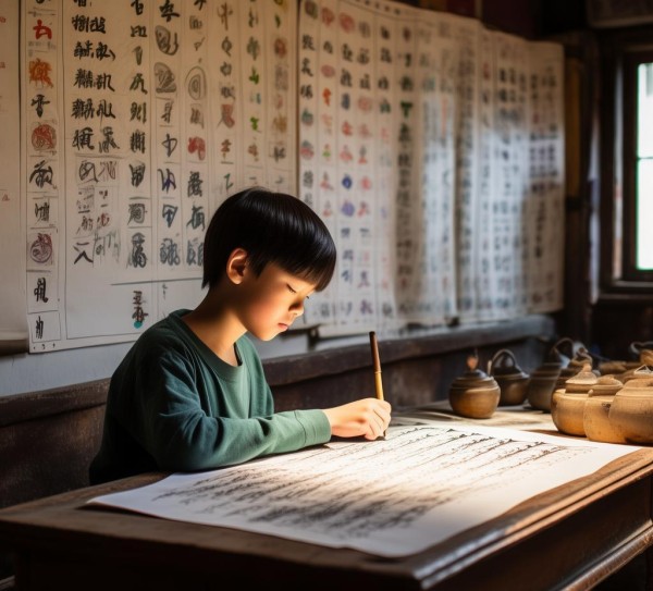 四年级书法课程一至四课深度解析与学习感悟,四年级上册书法知识点一至四课详解与学习心得,书法艺术,第1张