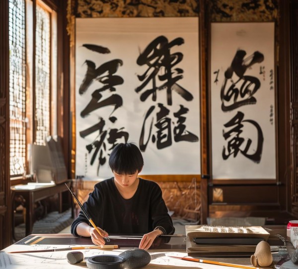 书法艺术入门，省书法水平四级基础知识解析,四川省书法水平测试四级基础知识，走进书法艺术的入门之道,书法艺术,书法,第1张