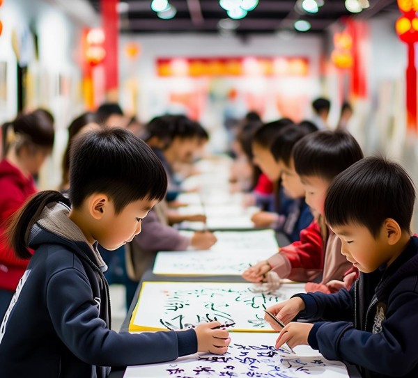 马良杯书画大赛，武汉一年级硬笔书法新秀绽放光彩,马良杯书画大赛，武汉市一年级硬笔书法新秀展风采,书法艺术,书法,第1张