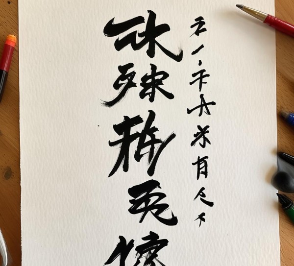 童真墨韵，一年级竖行书法作品中的艺术风采,一年级竖行书法作品，展现童真笔触下的艺术魅力,书法艺术,书法,第1张