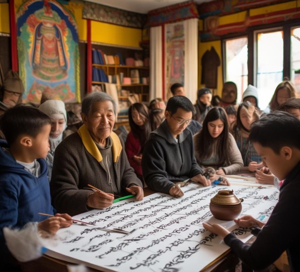 书法入门课程性价比解析，每月低至多少，开启您的书法艺术之旅,西藏书法知识班费用揭秘，一个月仅需多少，开启你的书法艺术之旅,书法艺术,书法,艺术之旅,第1张
