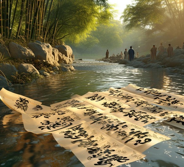 书法之美初探，动态图片书法赏析集锦,探寻书法之美，天下第一书法动态图片大全赏析,书法艺术,书法,第1张