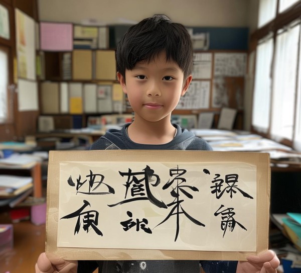 六年级学子书法盛宴，青春风采绽放墨香,六年级学生书法作品赏鉴，墨香飘溢，青春风采,书法艺术,书法,第1张