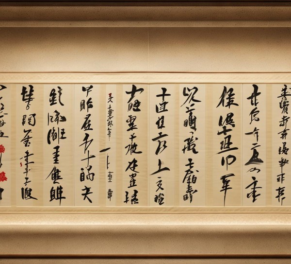 四尺整满江红行书佳作，一场艺术鉴赏的江上之旅,四尺整张满江红行书书法作品，墨香飘溢的艺术鉴赏之旅,书法艺术,书法,第1张