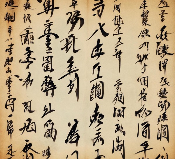 国风书法4K动态壁纸，传统韵味与现代科技碰撞之美,国风书法动态壁纸4K超清全面屏，传统韵味与现代科技的完美融合,书法艺术,书法,第1张