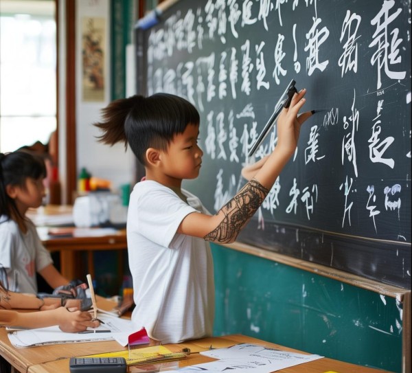 创新教学探索，三年级书法与数学知识融合新路径,三年级书法与数学知识点融合教学探究,书法,第1张