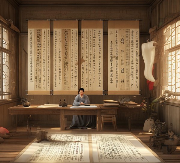 隋唐五代书法理论精华，知识梳理与传承探究,隋唐五代书法理论概览，知识点梳理与传承研究,书法艺术,书法,第1张