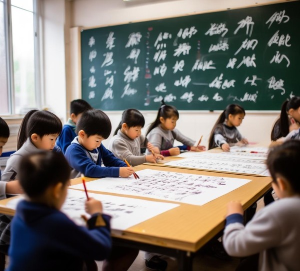 四年级书法课核心知识点解析，文化传承中的笔触奥秘,四年级书法课知识点全解析，一笔一划传承中华文化,书法,第1张