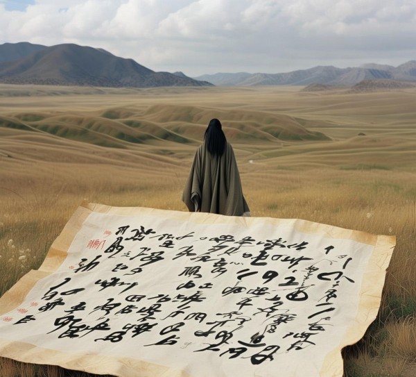 书法艺术领军人物揭秘，内蒙古书法名家中心主任访谈录,内蒙古书法名家中心主任揭秘，探寻书法艺术的领军人物,书法艺术,书法,第1张