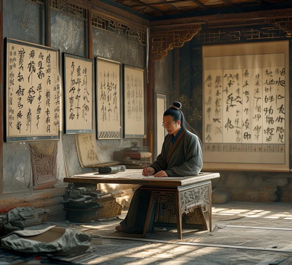 淑浦探幽，书法艺术奥秘揭秘,淑浦探幽，一部揭示书法艺术奥秘的理论巨著,书法艺术,书法,第1张
