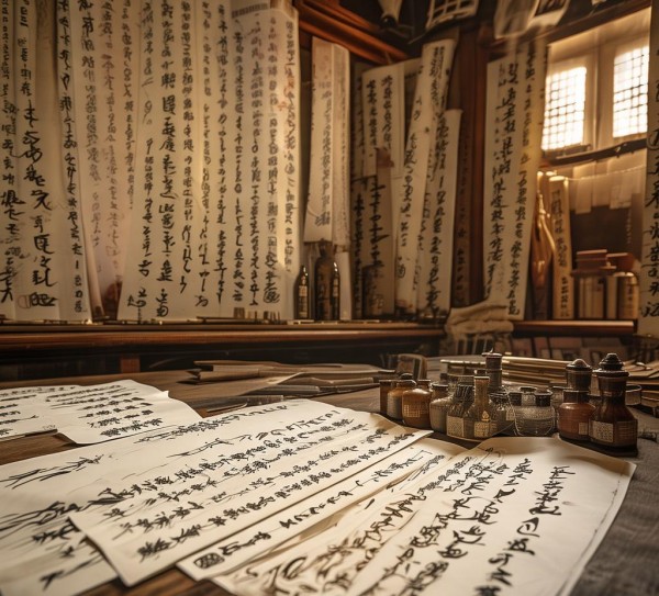 六年级书法奥秘全解，知识与资料深度解析,探寻书法奥秘，六年级上册书法知识与资料全解析,书法艺术,书法,第1张