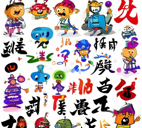 趣味卡通版硬笔书法动态图大全，书法艺术新视角,硬笔书法动态图卡通版大全，趣味盎然的书法艺术新体验,书法艺术,书法,第1张