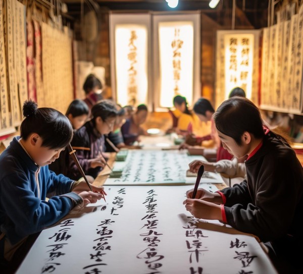 惠州文化馆西子书画院，传承书法艺术，照亮文化星河,惠州文化馆硬笔书法西子书画院，传承书法艺术，点亮文化之光,书法,书法艺术,第1张