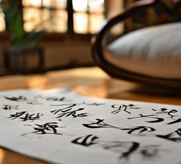 四字书法展现生活热爱之美,墨香生活，热爱之韵—四字书法作品中的生活情怀,书法,书法艺术,第1张