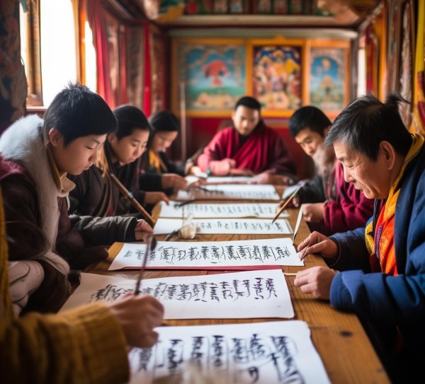 一课启航，书法艺术探索之旅——书法知识班课程概览,西藏书法知识班，一节课的价格，开启书法艺术的探索之旅,书法,书法艺术,第1张
