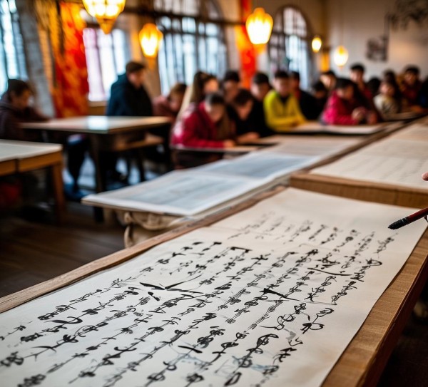 七年级上历史书法之旅，知识与实践的交融探索,探寻七年级上历史书法的魅力，从知识到实践,书法,书法艺术,第1张