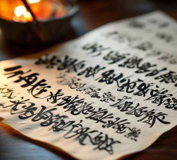 五格七行，书法艺术的视觉与心灵盛宴,五格七行书法艺术的魅力，一场视觉与心灵的盛宴,书法,书法艺术,第1张