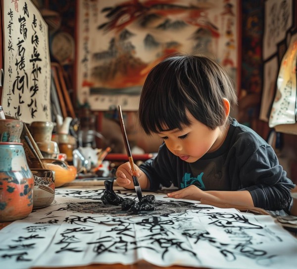童趣满溢，家乡情怀在笔尖——一年级硬笔书画展,墨香满溢，童趣盎然—一年级硬笔书画中的家乡情怀,硬笔书画,第1张
