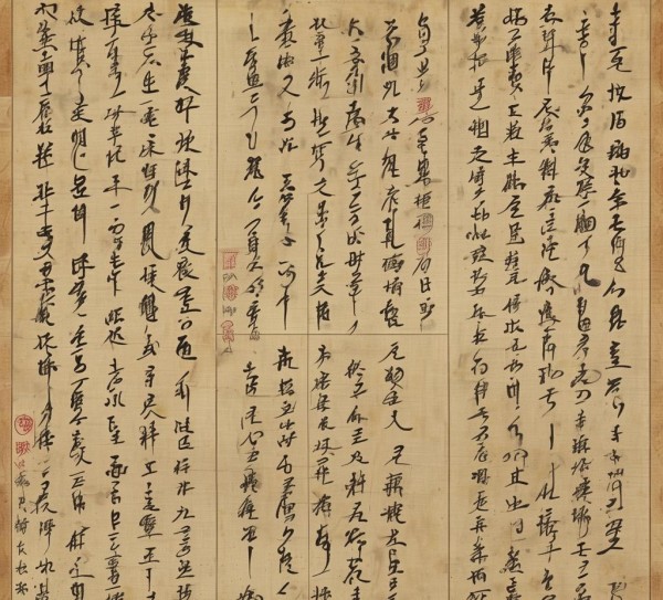 穿越时空的笔韵，十字内行书书法作品赏析,十一书法作品十字内行书欣赏，穿越千年的笔锋韵味,书法,书法艺术,第1张