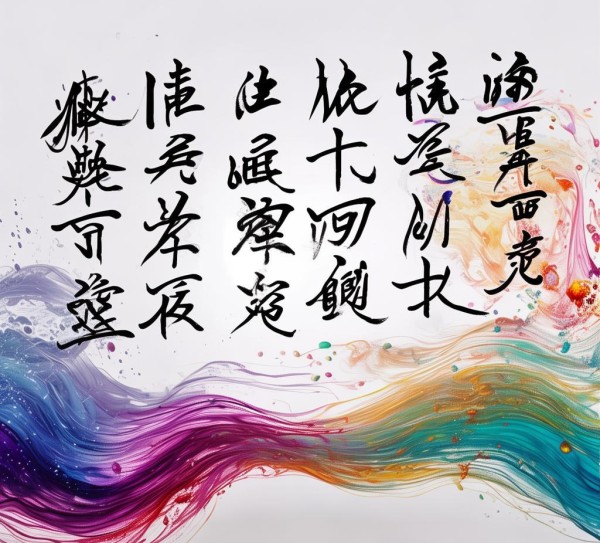 让书法作品动起来，动态背景图制作全攻略,书法背景图动态制作教程，让你的作品动起来！,书法,书法艺术,第1张